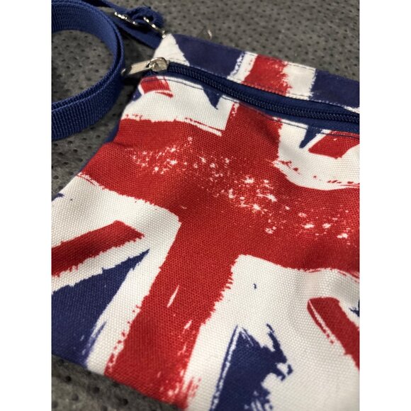 UK English Flag Crossbody Bag With Adjustable Strap & London England Crest - Picture 3 of 7